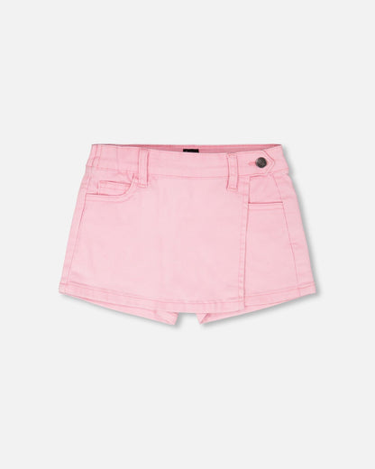Stretch Twill Skort Pink-0