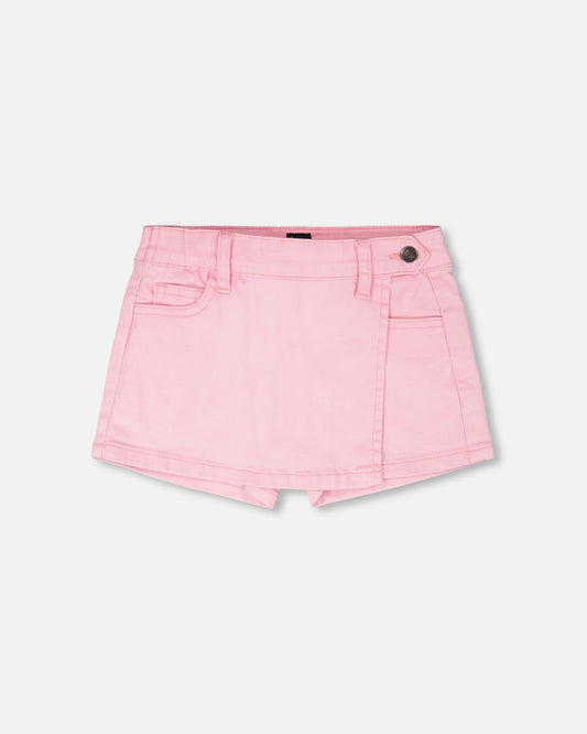 Stretch Twill Skort Pink-0