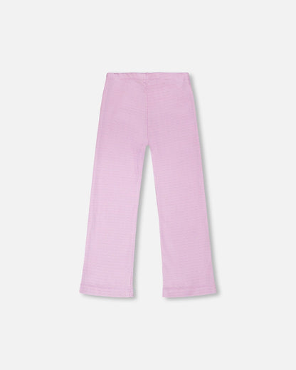 Crinkle Jersey Leggings Lilac-2