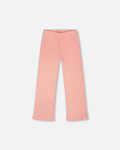 Crinkle Jersey Leggings Peach Pink-0
