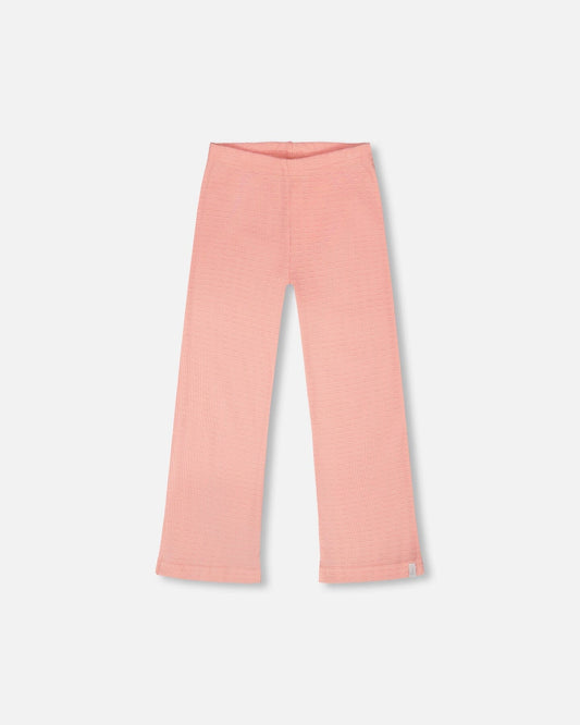 Crinkle Jersey Leggings Peach Pink-0