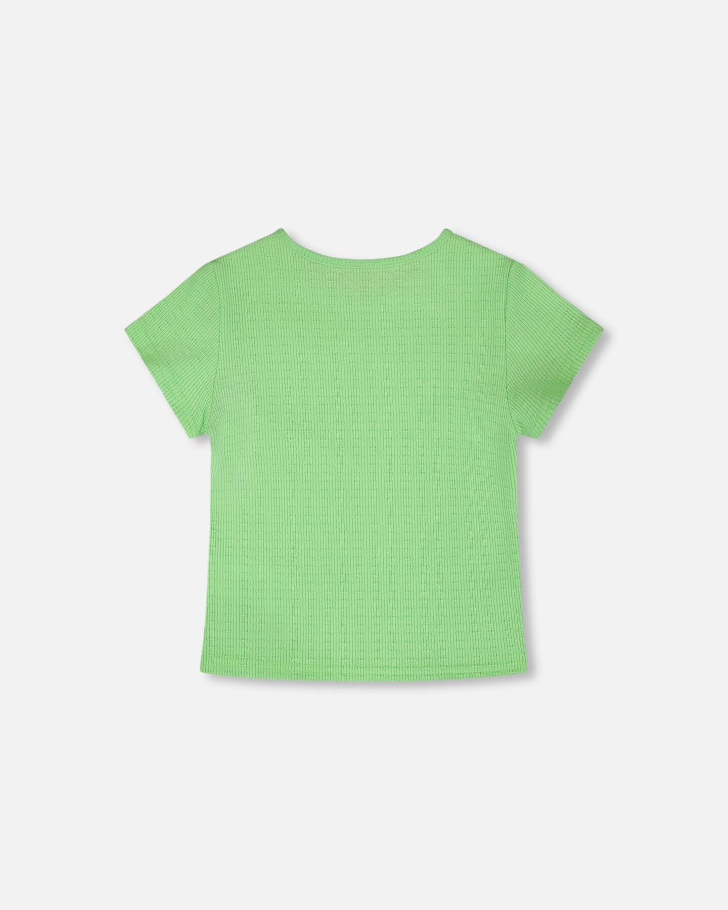 Crinkle Jersey T-Shirt Mint Green-2