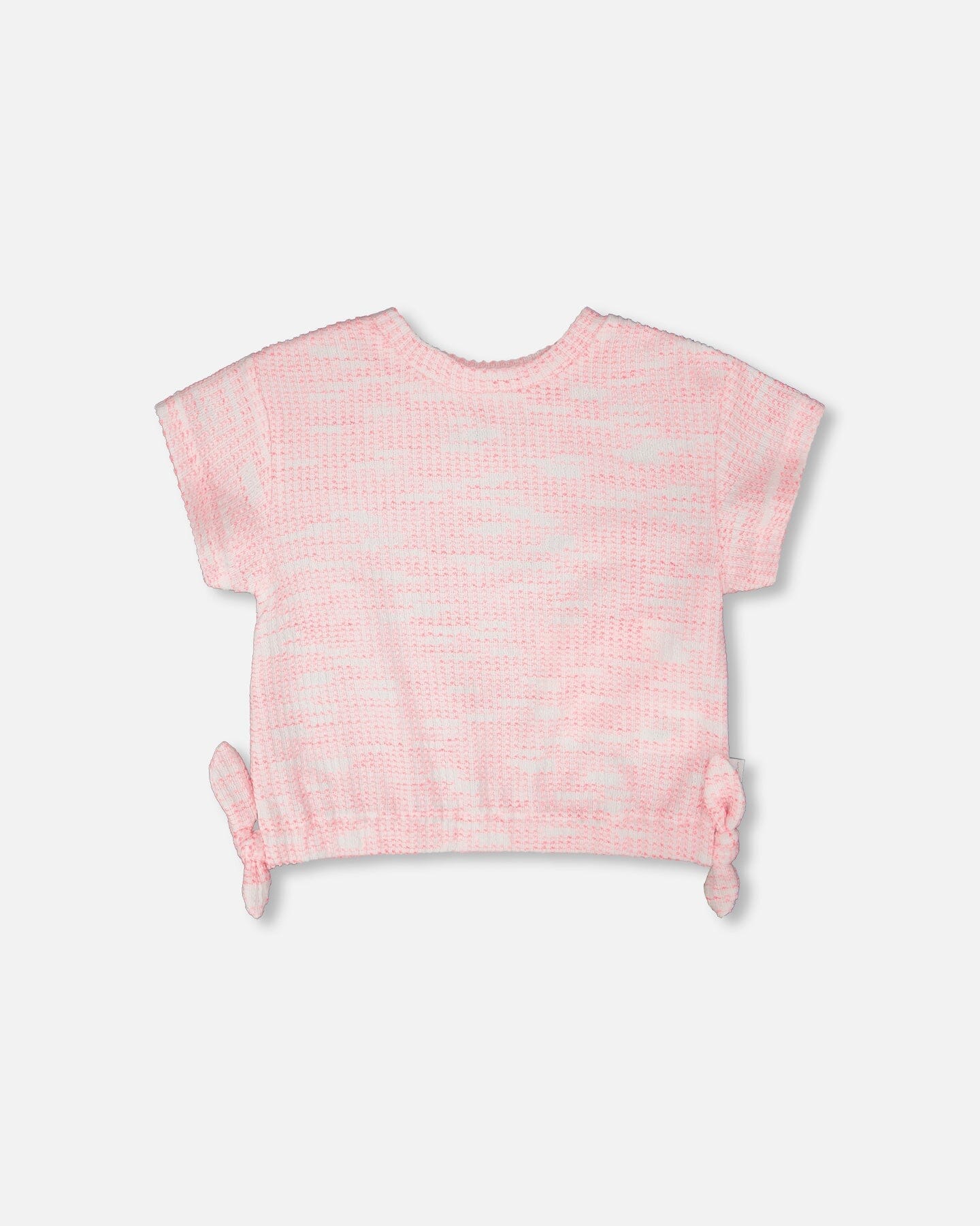 Jacquard Knit T-Shirt Multicolored-0