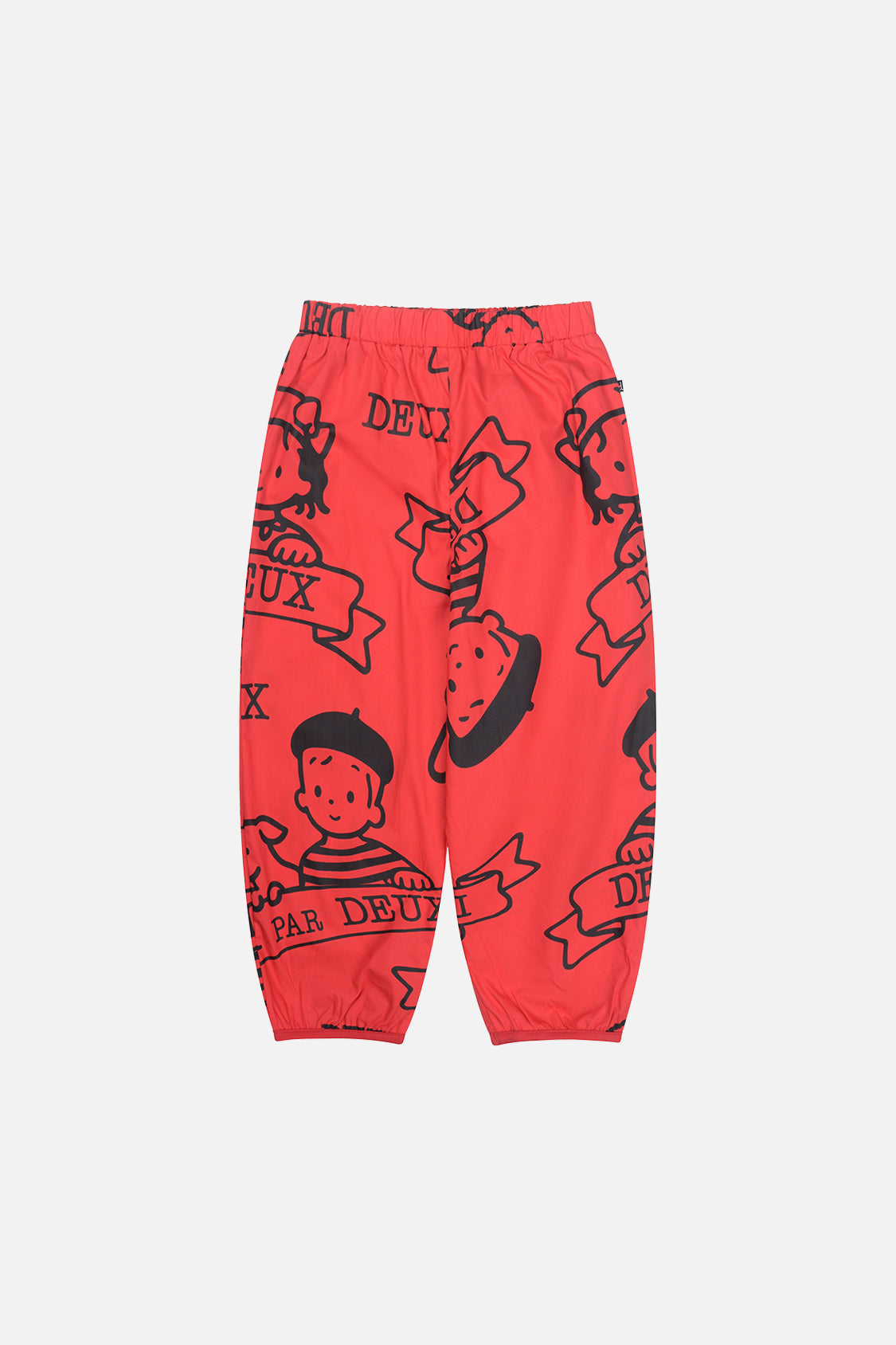 40Th Anniversary Printed Poplin Pant Poppy Red-0