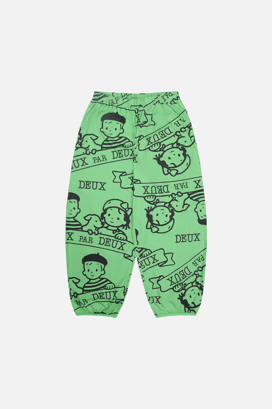 40th Anniversary Adult Printed Poplin Pant Green-0