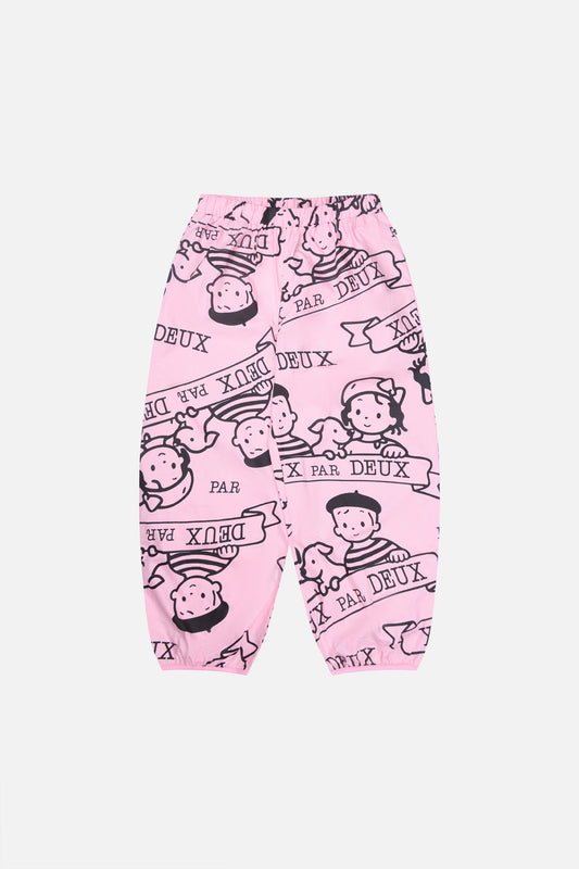 40th Anniversary Adult Printed Poplin Pant Soft Pink-0
