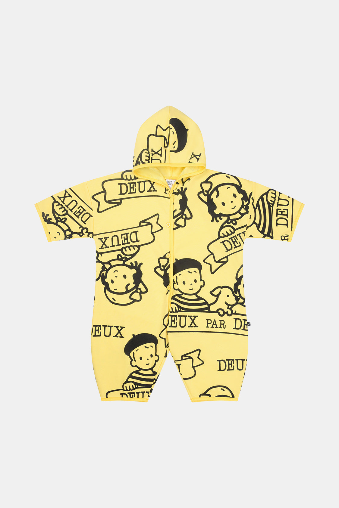 40Th Anniversary Printed Jersey One-Piece Honey Yellow-0