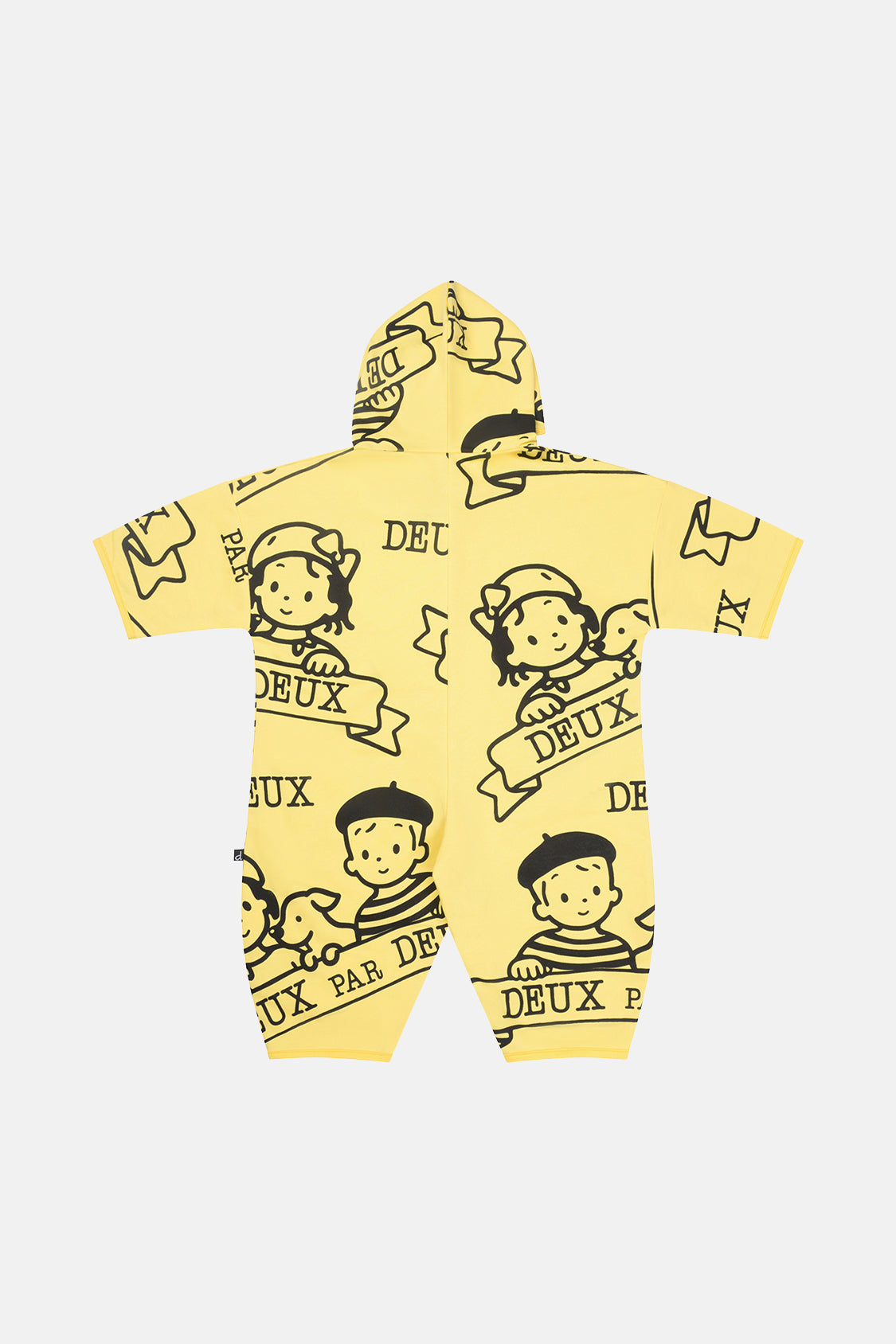 40Th Anniversary Printed Jersey One-Piece Honey Yellow-2
