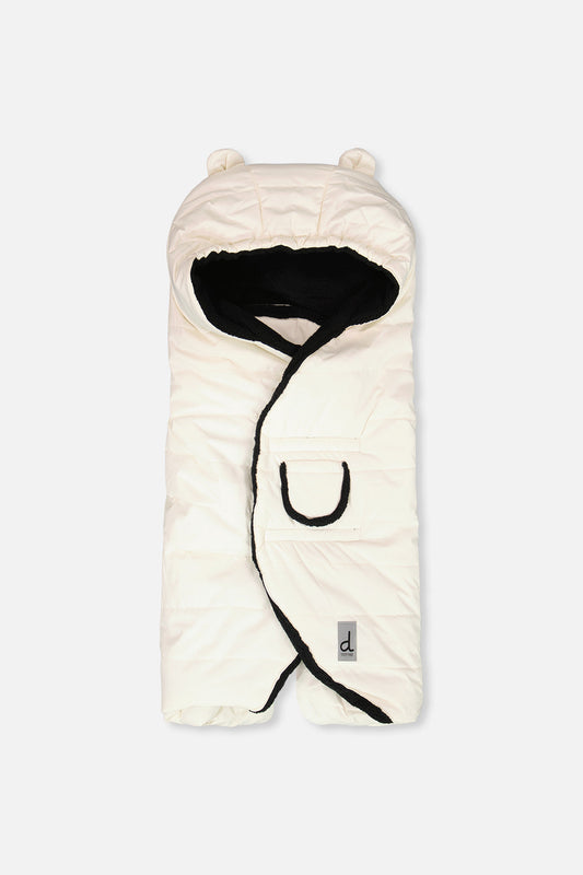 Nido Baby Wrap For Bassinet Car Seats And Strollers Off White-0