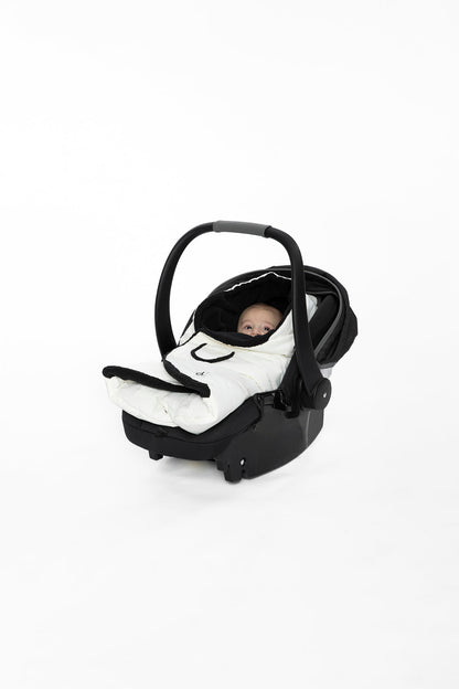 Nido Baby Wrap For Bassinet Car Seats And Strollers Off White-3