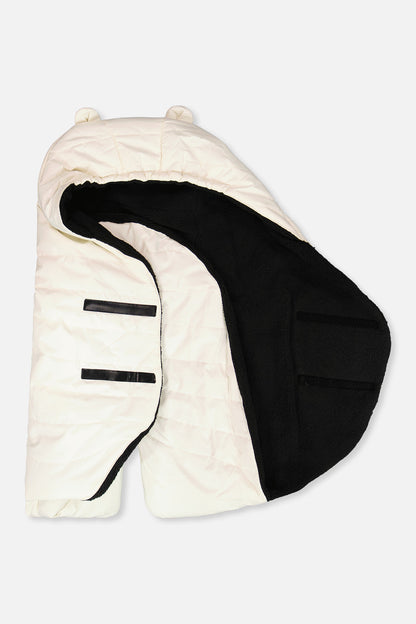 Nido Baby Wrap For Bassinet Car Seats And Strollers Off White-4