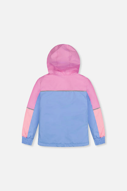 Light Weight Two Piece Chill Snowsuit Pink Blue And Mauve-4