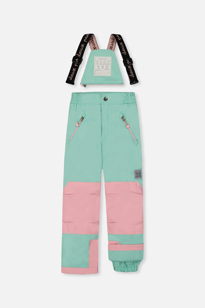 Two Piece Play Snowsuit Multicolored Line Print-4