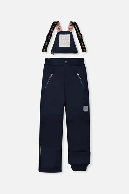 Two Piece Play Snowsuit Watercolor Flower Print-4
