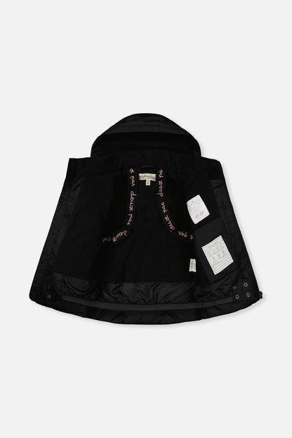 Two Piece Play Snowsuit Black-3