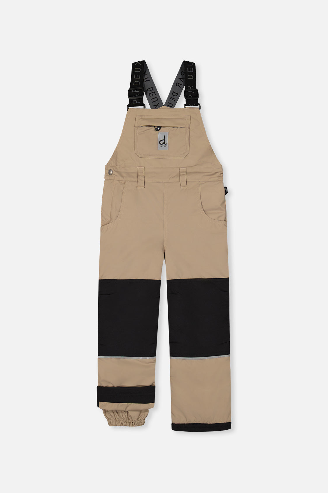 Play Overall Snow Bib Taupe-0