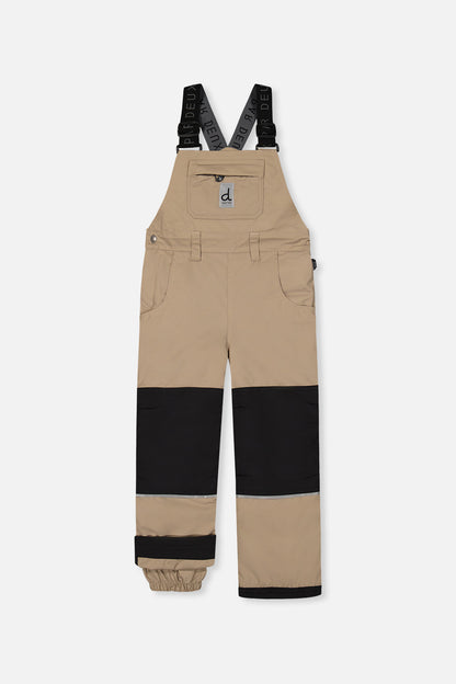 Play Overall Snow Bib Taupe-0