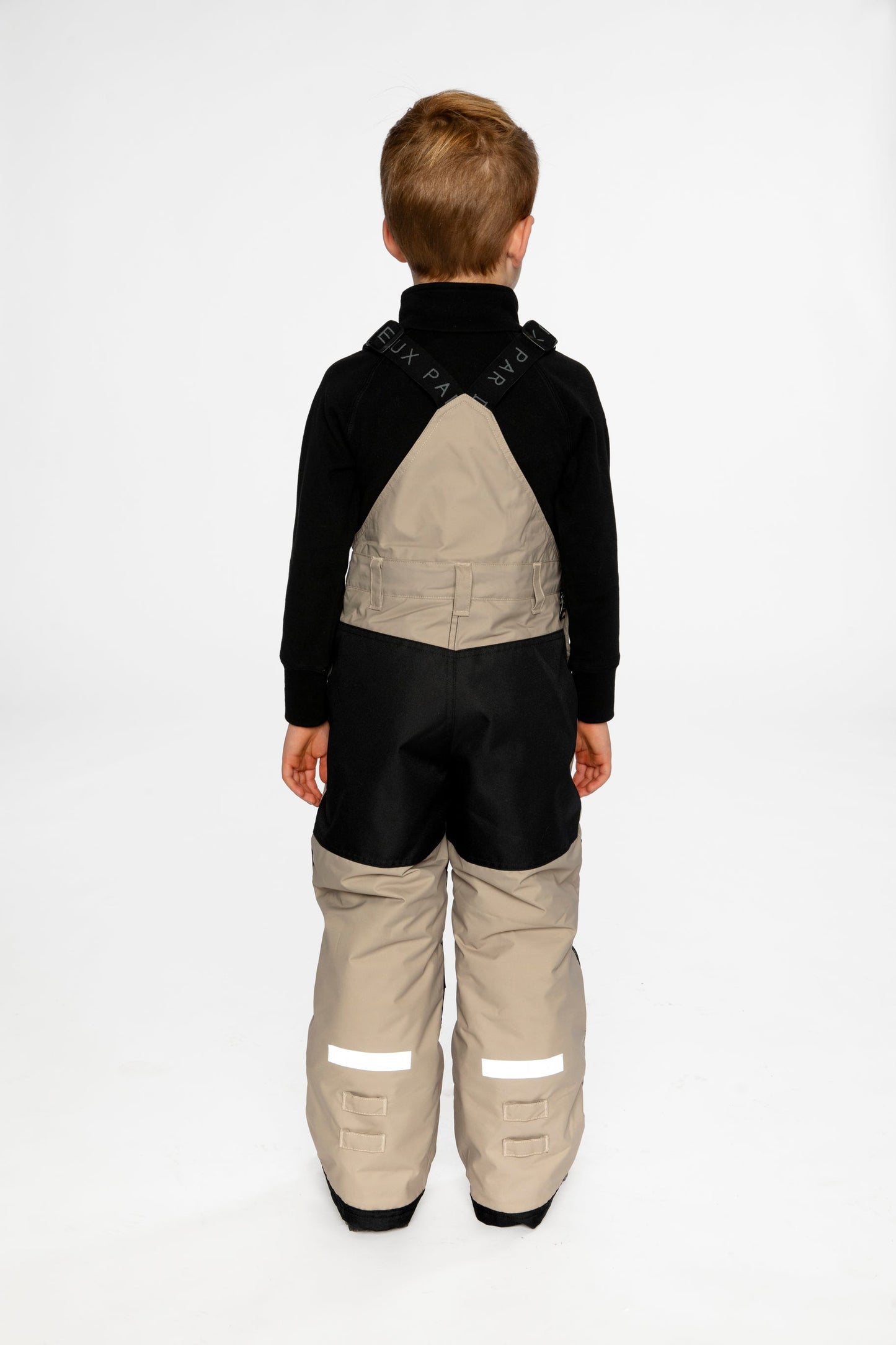 Play Overall Snow Bib Taupe-3