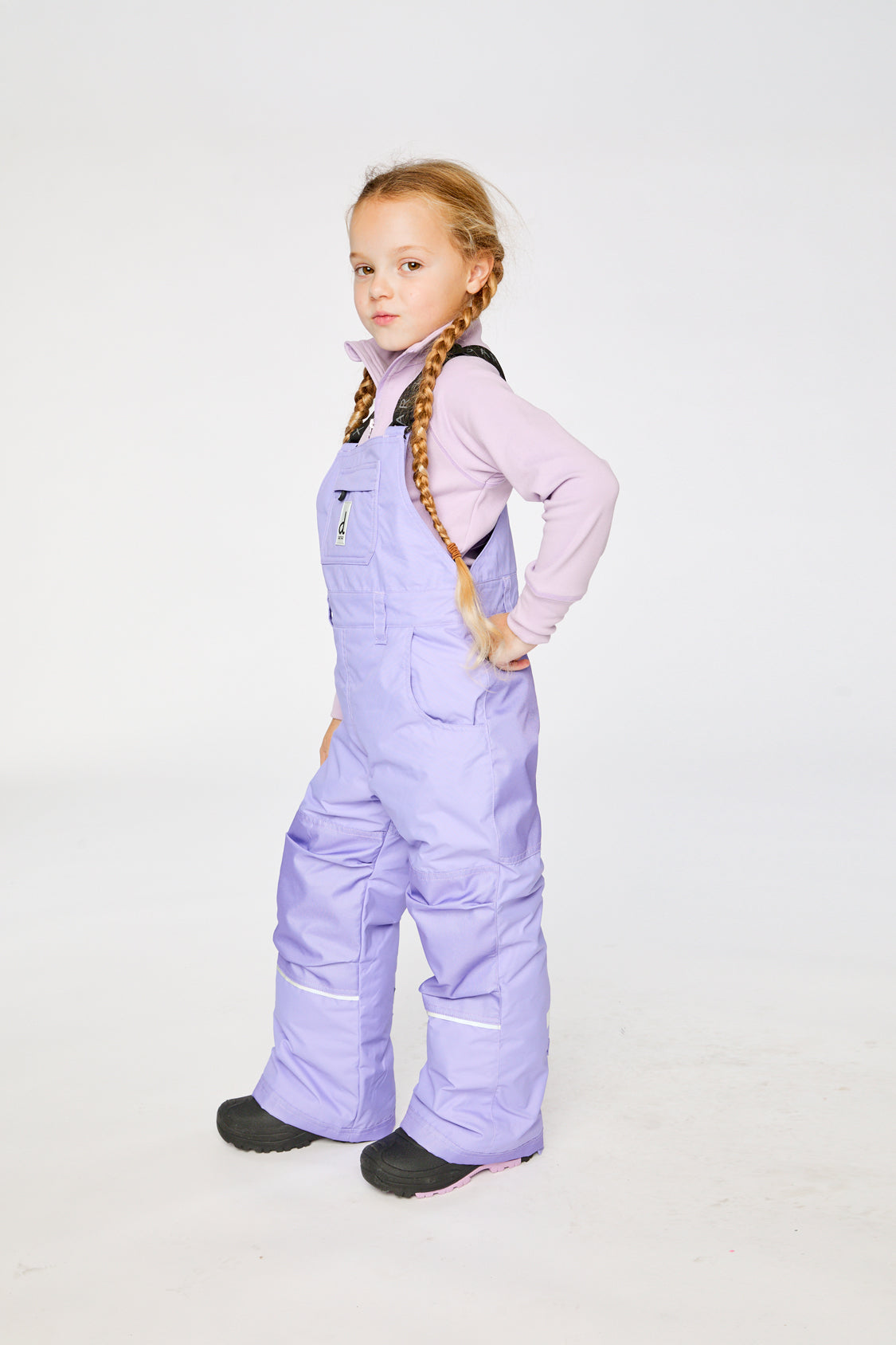 Play Overall Snow Bib Purple-2