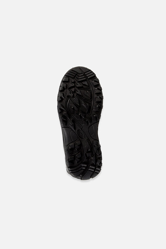 Nylon Quilted Winter Boots Silver-4