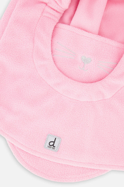 Oversized Polar Balaclava For Ski Helmet Pink-4