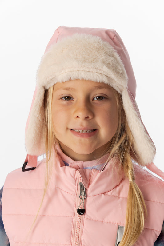 Lined Chapka Light Pink-1