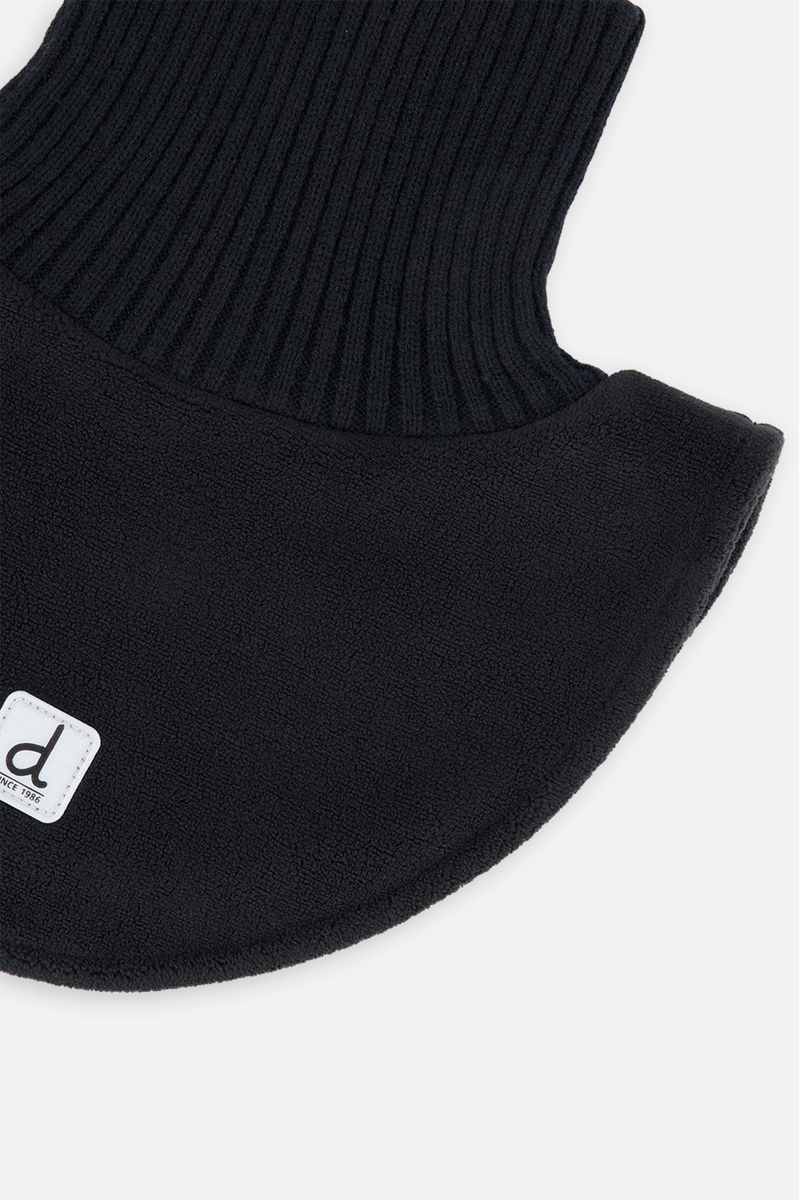 Knit & Polar Turtle Neckwarmer Black-3
