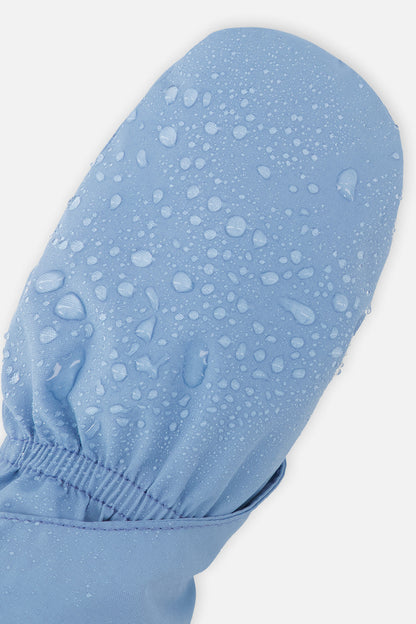 Lined Baby Mittens Blue-Grey-2