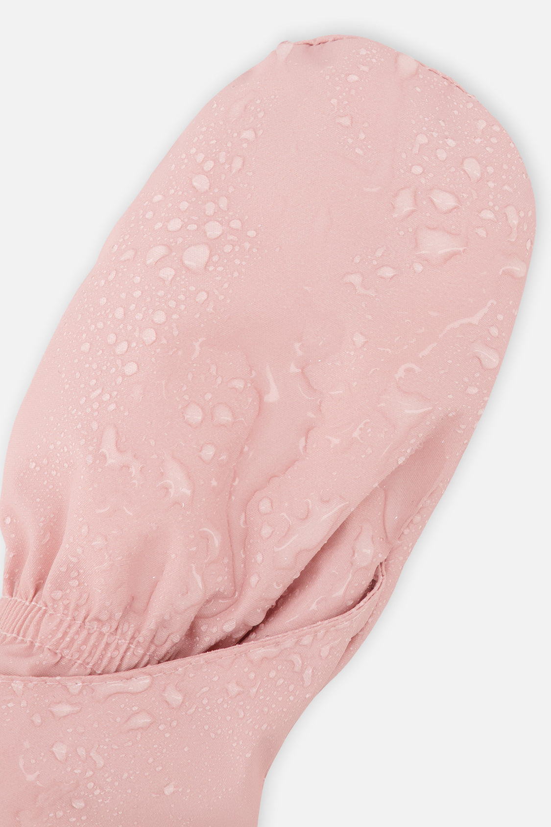 Lined Baby Mittens Pale Dusty Pink-2