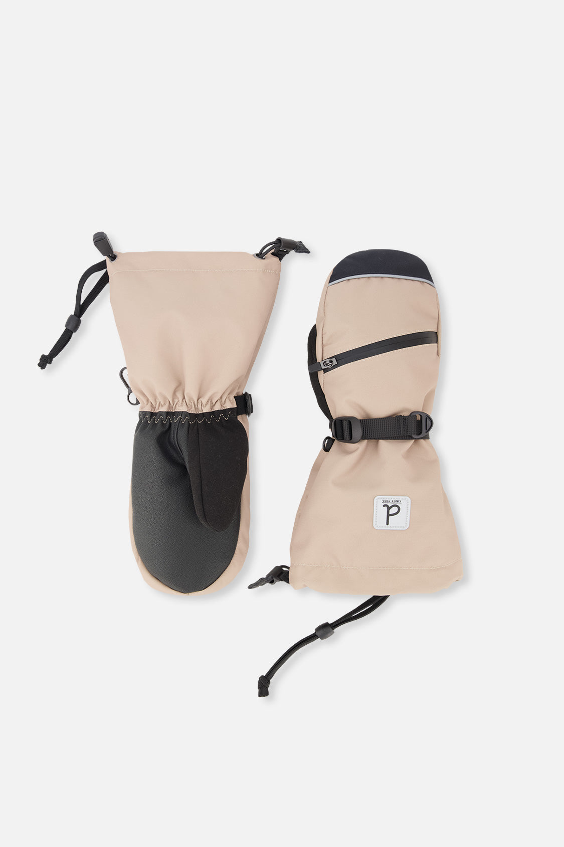 Teknik Winter Mittens Taupe-0