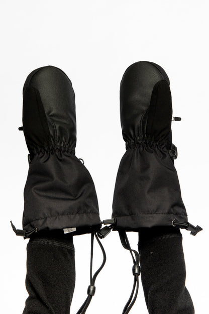 Teknik Winter Mittens Black-3