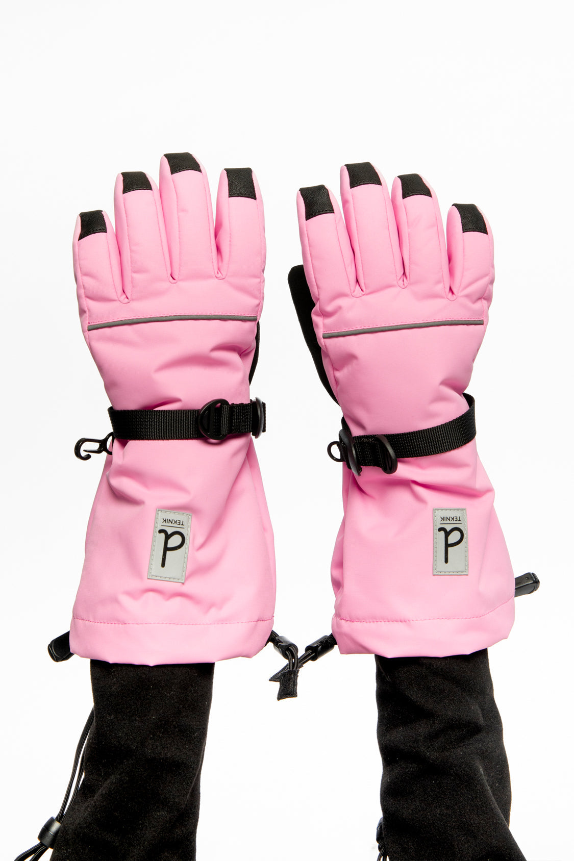 Teknik Winter Gloves Pink-1