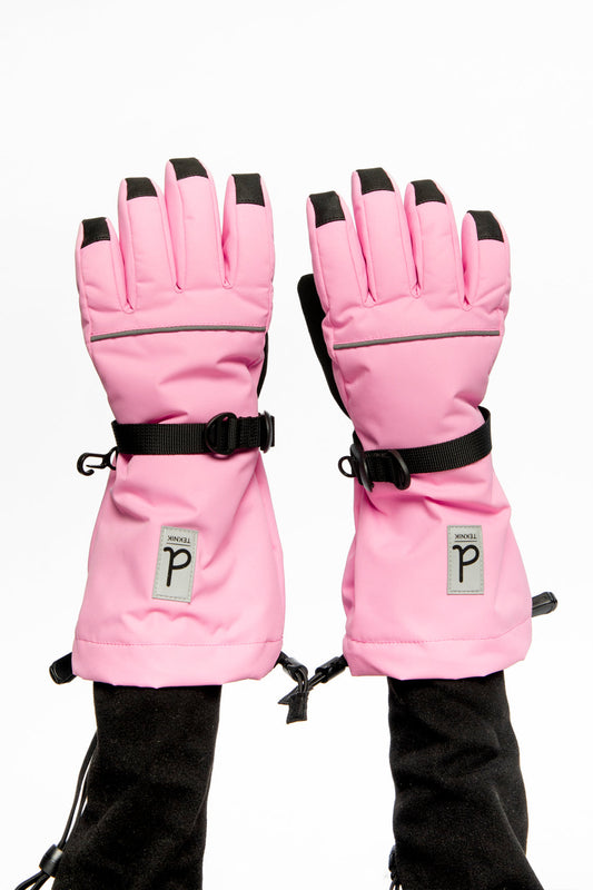Teknik Winter Gloves Pink-1