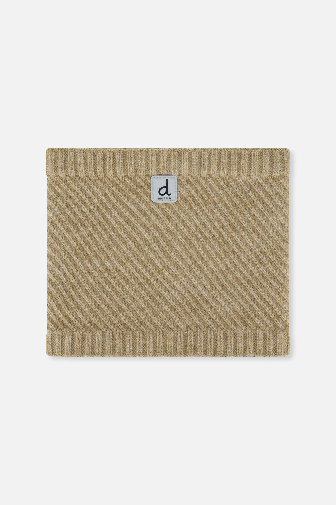Winter Knit Neckwarmer Taupe-0
