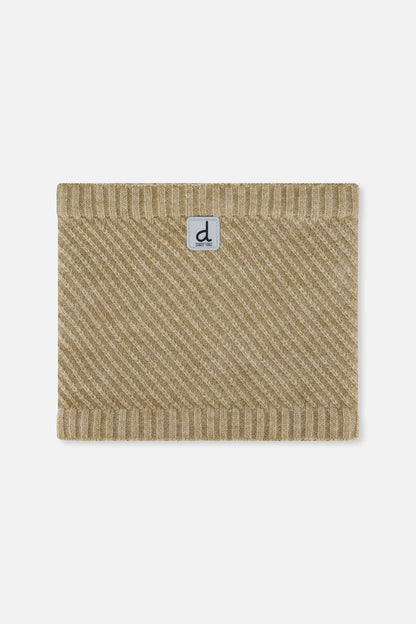 Winter Knit Neckwarmer Taupe-0
