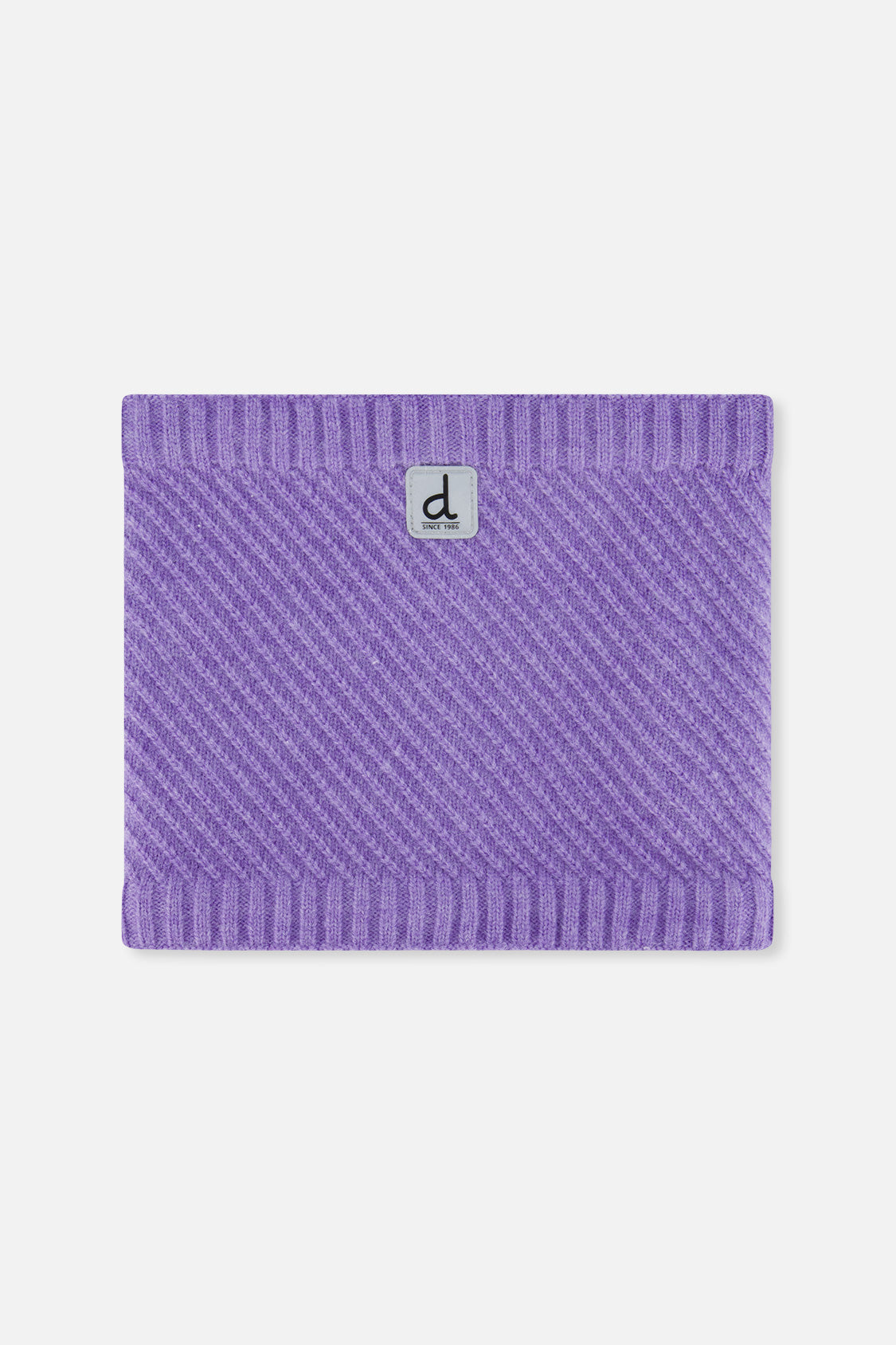 Winter Knit Neckwarmer Violet-0