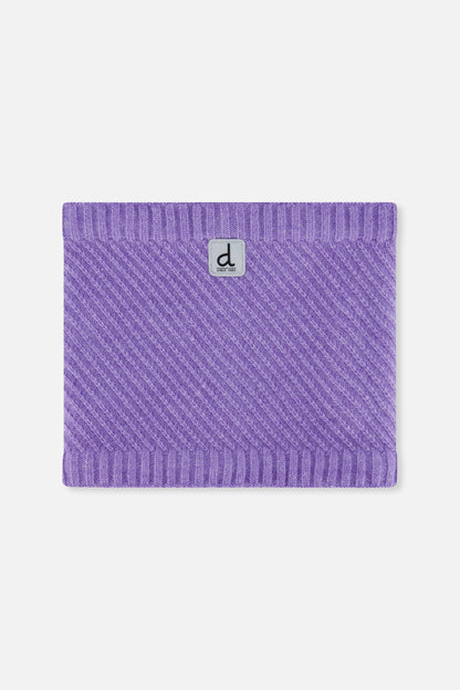 Winter Knit Neckwarmer Violet-0