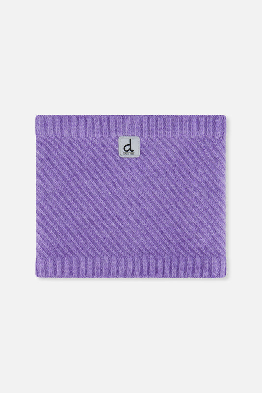 Winter Knit Neckwarmer Violet-0