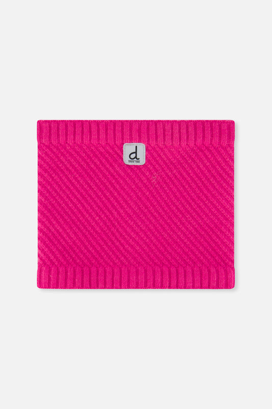 Winter Knit Neckwarmer Bright Pink-0