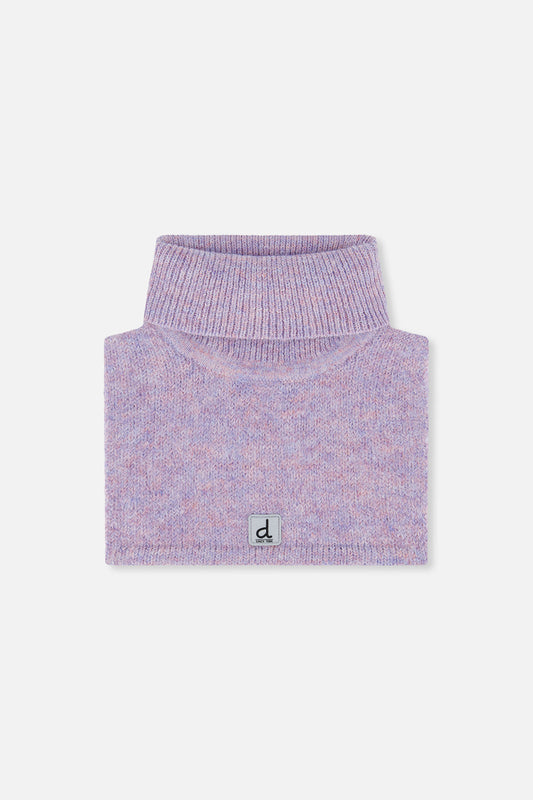 Baby Knit Turtle Neckwarmer Lavender-0