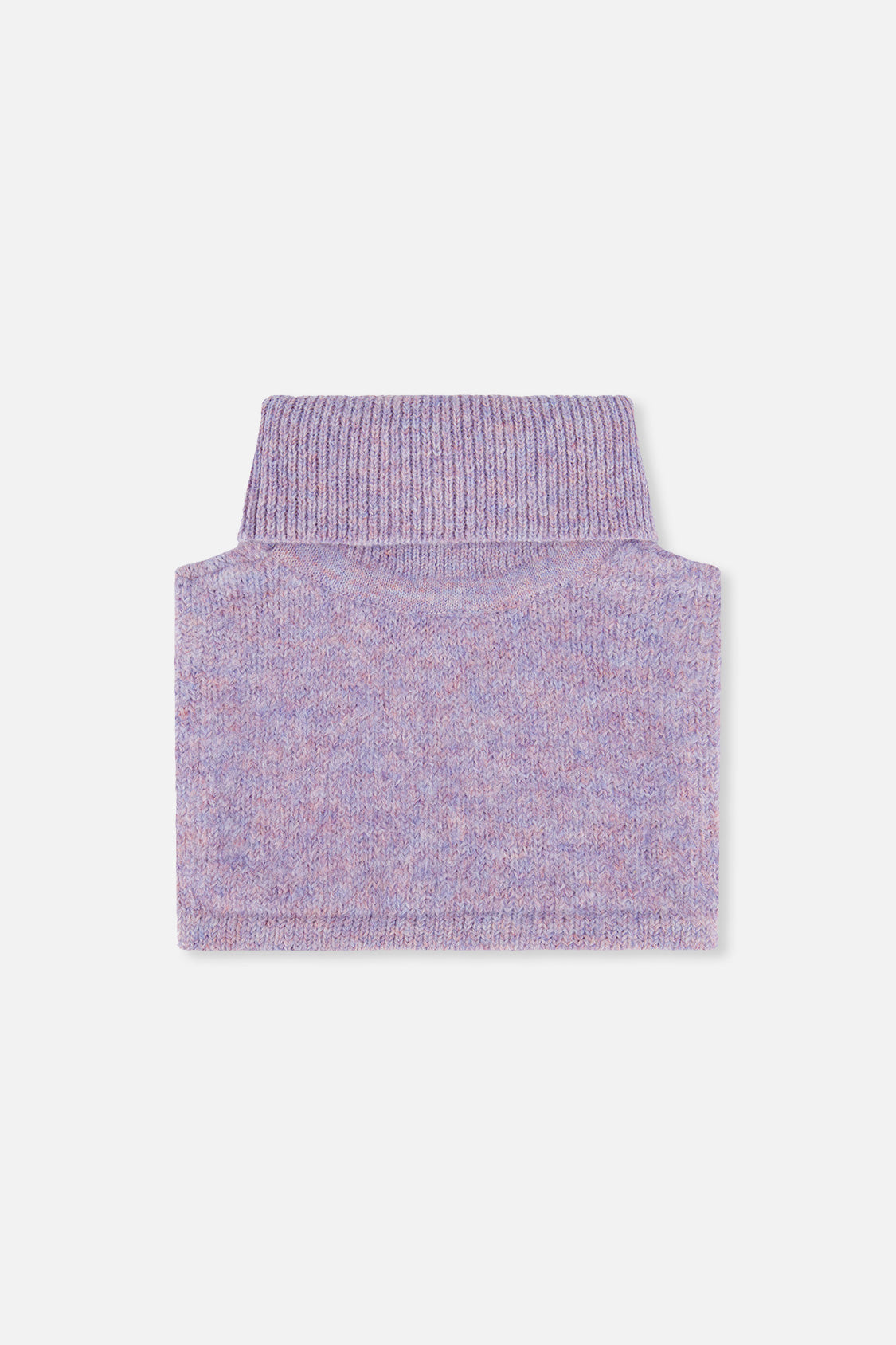 Baby Knit Turtle Neckwarmer Lavender-1