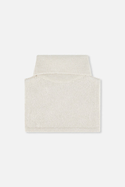 Knit Turtle Neckwarmer Off-White-2