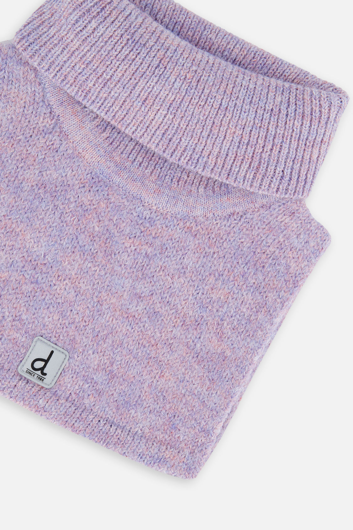 Knit Turtle Neckwarmer Lavender-3
