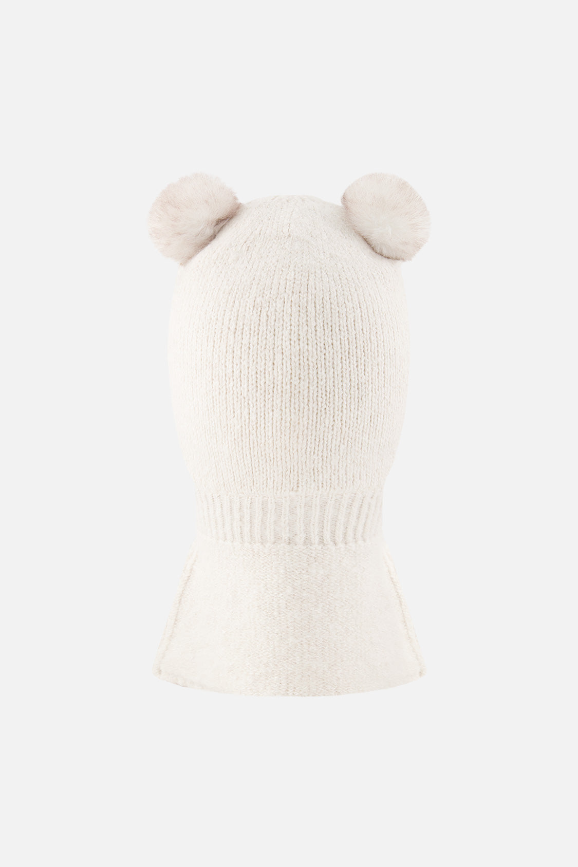 Knit Bear Balaclava Off-White-2
