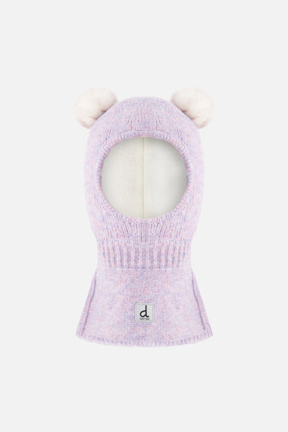 Knit Bear Balaclava Lavender-0
