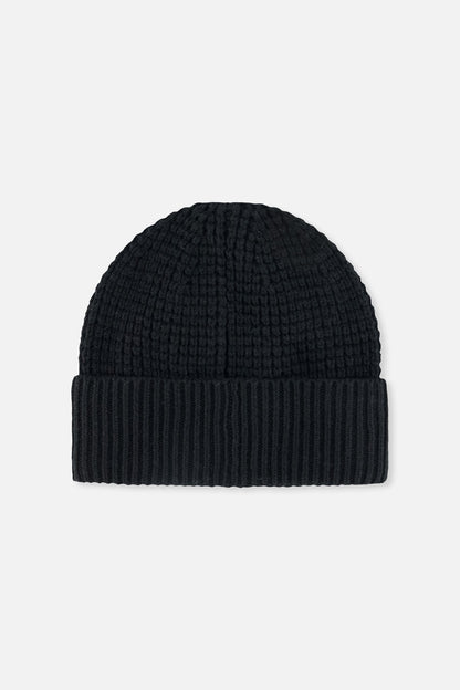 Winter Knit Hat Black-2