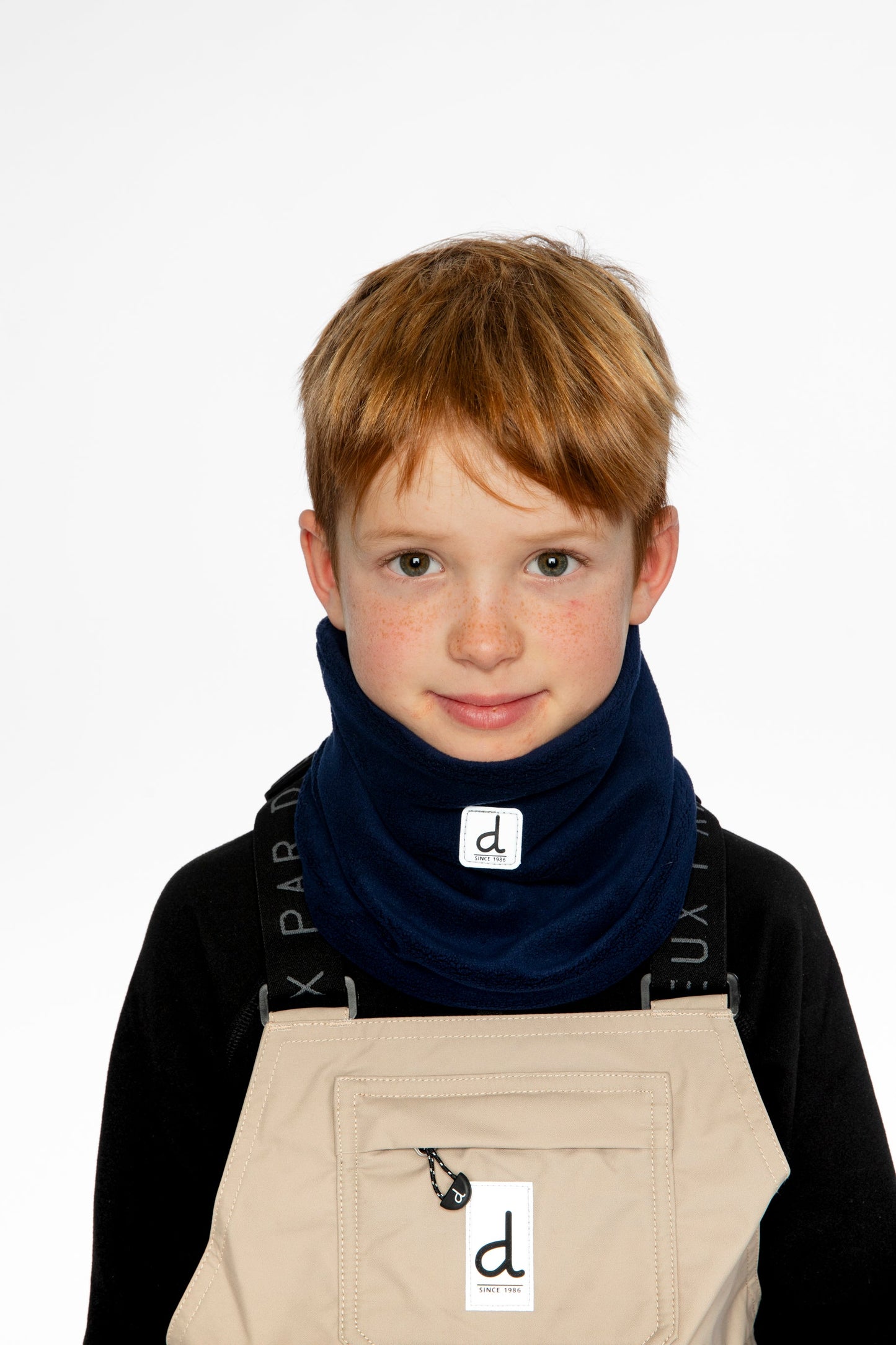 Polar Fleece Neckwarmer Navy Blue-1
