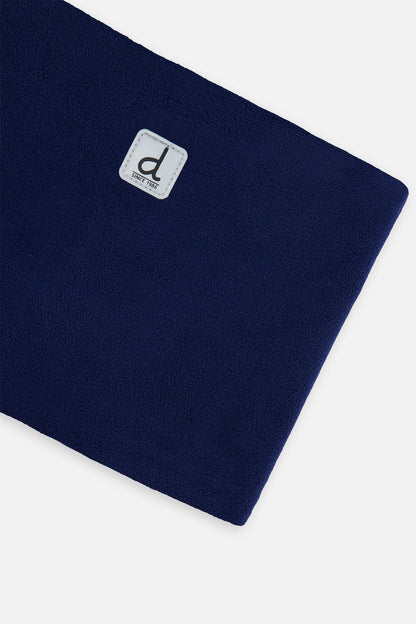 Polar Fleece Neckwarmer Navy Blue-3