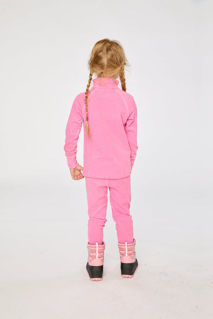 Two Piece Thermal Underwear Pink-3