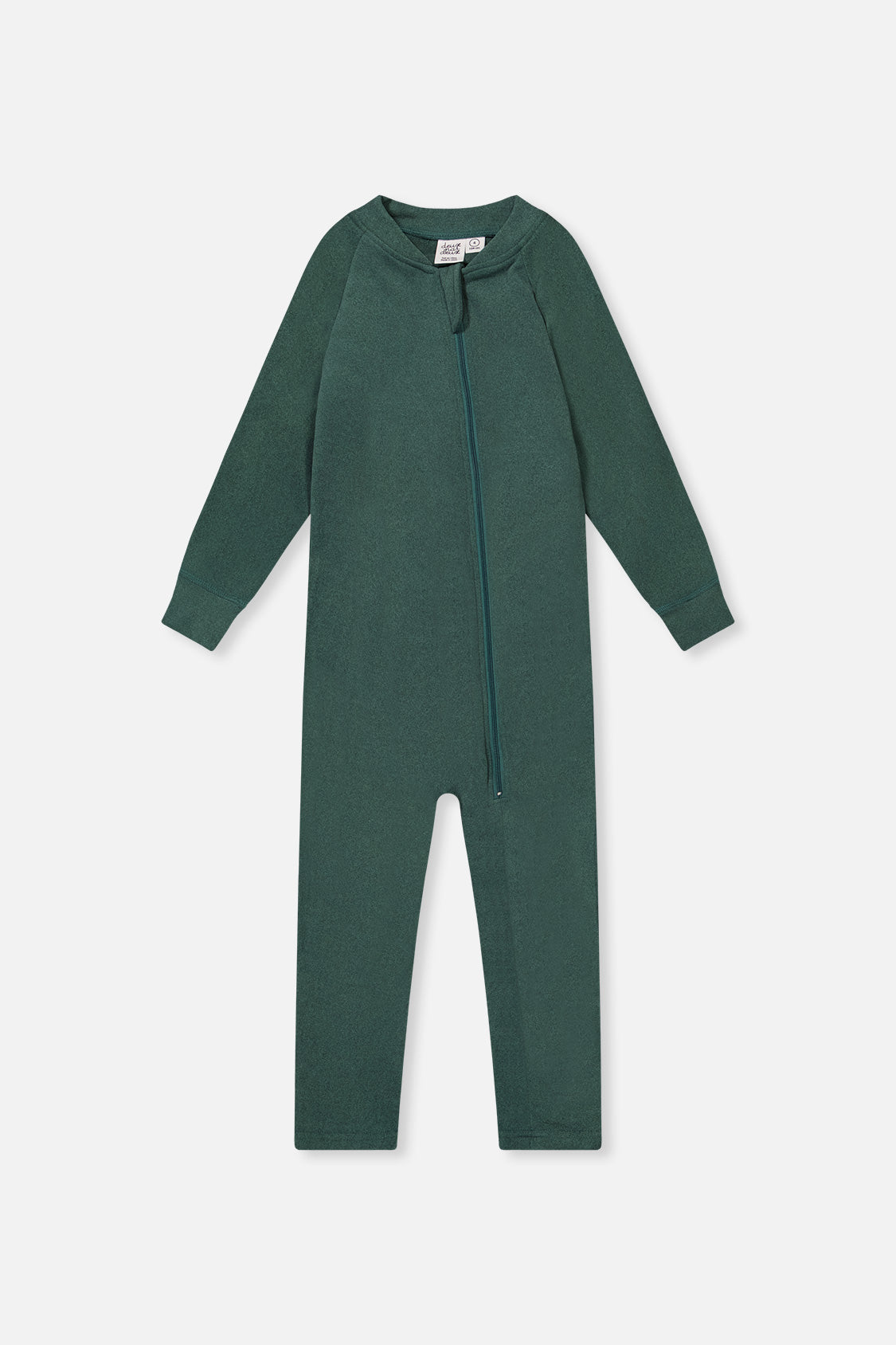 Baby One Piece Thermal Underwear Sage Green-0